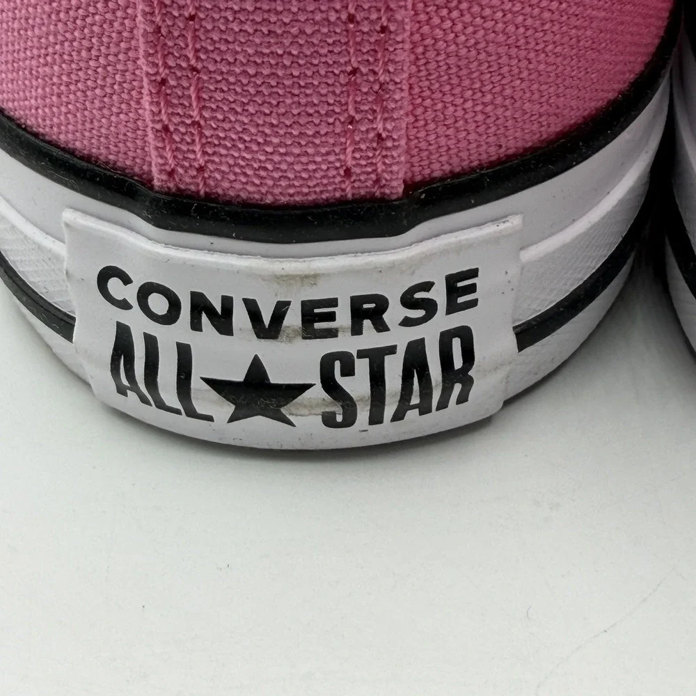 Size 8M / 10W - Converse Chuck Taylor All Star Canvas Low Top Shoe (M9007) Pink - Picture 6 of 10